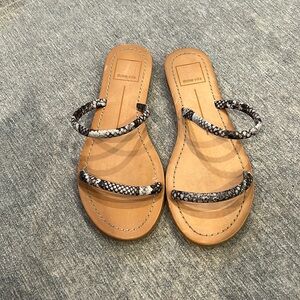 Dolce Vita snake print sandals